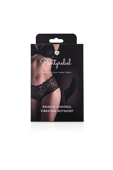 Вибромассажер Vibrating BoyShort с трусиками