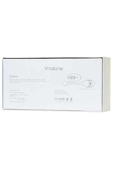 Виброяйцо Nalone Sweetie с пультом ДУ, розовое
