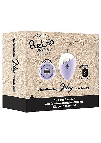 Небольшое виброяйцо Isley с дистанционным управлением, фиолетовое