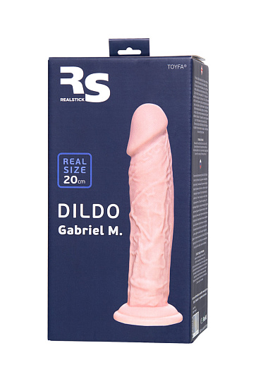 Фаллоимитатор RealStick Silicone Gabriel M, 20 см
