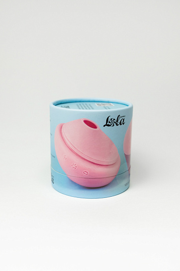 Вакуумно-волновой стимулятор Lola Games Magic Cupcake с вибрацией, розовый