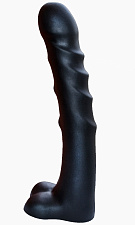 Фаллоимитатор-супергигант PREDATOR черный, 37 см