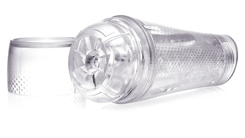 Рельефный мастурбатор Flight Aviator FleshLight, цвет прозрачный