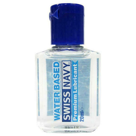 Нейтральный лубрикант Swiss Navy Water Based, 20 мл