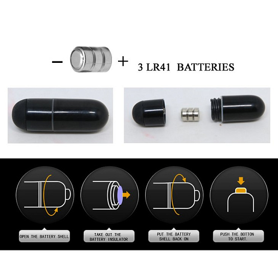 Двойное вибролассо с клиторальной щеточкой Locker Pretty Love