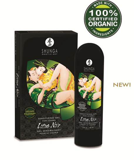 Лубрикант для влюбленных Lotus Noir, 60 мл