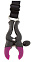 Подвязки на бедро с интимными зажимами Suspender Straps