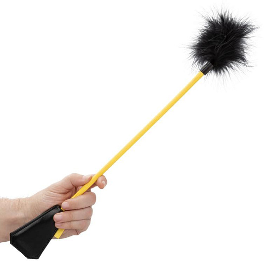 Стек California Exotic Novelties Boundless Feather Crop с тиклером