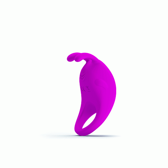 Виброколечко Pretty Love Rabbit с отростками в виде кроличьих ушек