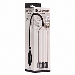 Помпа для члена Discovery RACER с линейкой 21 см, прозрачная