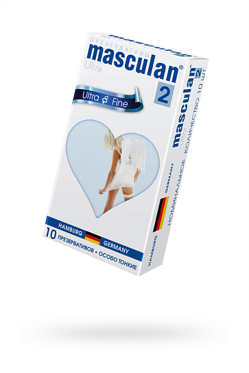 Презервативы Masculan Ultra 2 особо тонкие, 10 шт