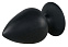Большая анальная пробка Butt Plug Large, диаметр 7,5 см