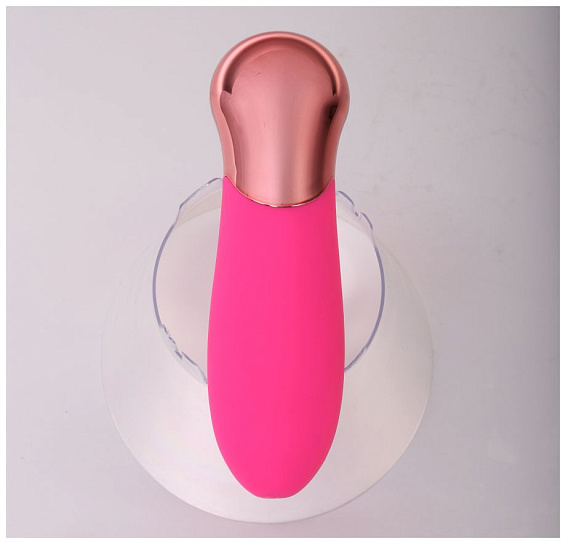 Вибростимулятор PRO-X5 с функцией вакуумной стимуляции, розовый