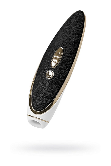 Вакуумно-волновой массажер клитора Satisfyer Luxury Prêt-à-porter, черный