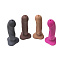 POP DILDO с распылительной функцией, 18 см, серый