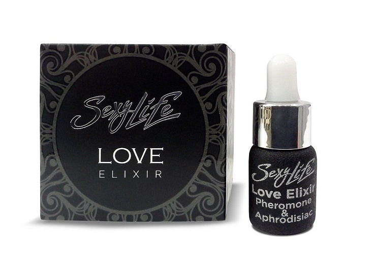 Эфирное масло-афродизиак Sexy Life Love Elixir, 5 мл Эфирное масло-афродизиак Sexy Life Love Elixir, 5 мл