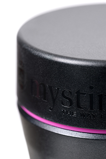 Mystim мастурбатор Opus E Donut с ребрышками и бусинами