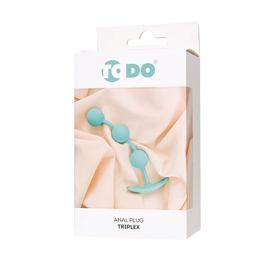 Анальные шарики ToDo by Toyfa Triplex, 15 см