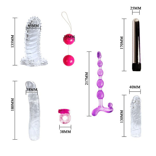 Набор секс-игрушек со всем необходимым Lover's Fantasy Kit