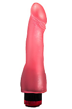 Вибромассажер в виде гладкого полового члена с головкой LoveToy 19,5 см