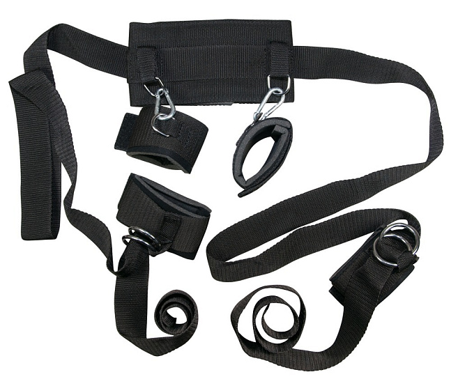 Фиксация ременная Fessel Set, черная