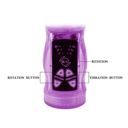 Вибратор-кролик с поступательными движениями Happy Rabbit