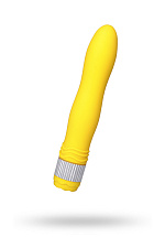 Вибратор SEXUS для комфортного глубокого проникновения, 21.5 см, желтый