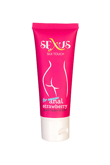 Гель-лубрикант для анального секса SILK TOUCH STRAWBERRY ANAL, 50 мл