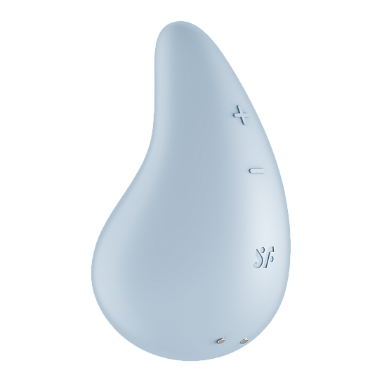 Вибромассажер Satisfyer Dew Drop, голубой