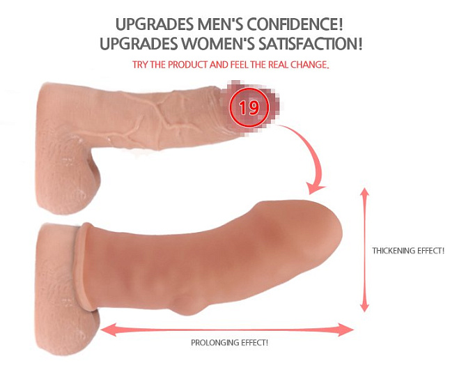 Насадка на фаллос Extreme Sleeve Nes 1 утолщающая