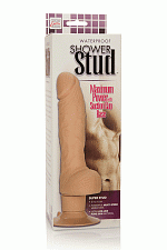 Фаллоимитатор Waterproof Shower Stud Super Stud - Ivory, 13 см