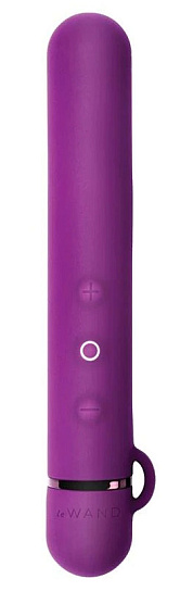 Силиконовый мини-вибратор Le Wand Baton, вишневый