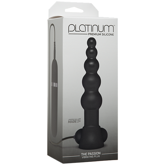 Анальный вибромассажёр елочка из гипоаллергенного силикона