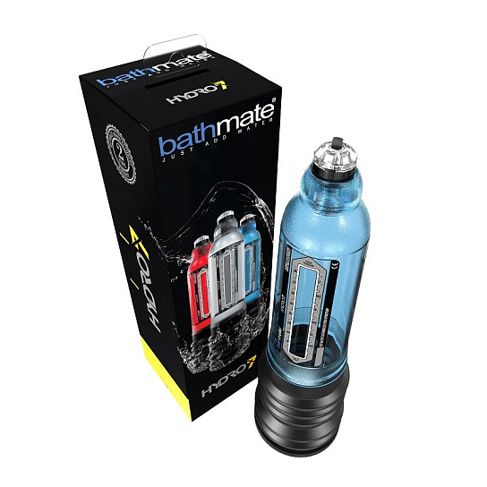 Гидропомпа Bathmate Hydro-7, до 18 см, голубая