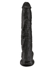 Фаллоимитатор-гигант на присоске Cock King Cock, черный