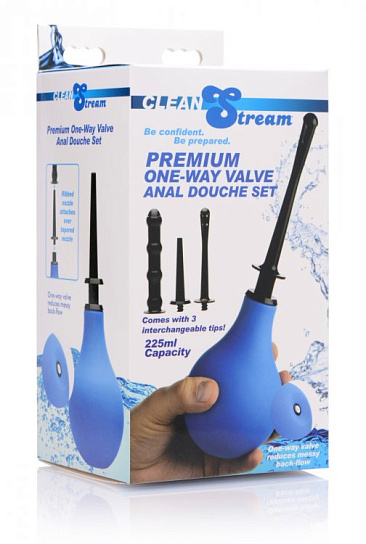 Анальный душ с тремя насадками Clean Stream Premium