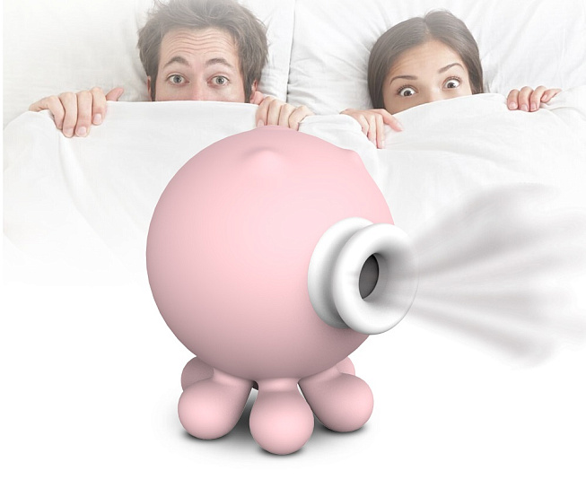 Вакуумный клиторальный стимулятор Octopi Осьминожка