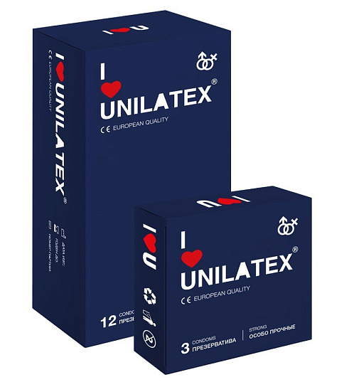 Презервативы Extra Strong особопрочные из натурального латекса