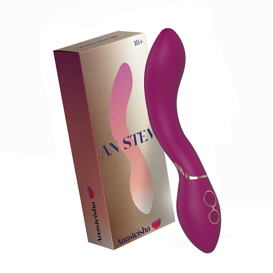 Элегантный массажер Anasteisha AN Stem для зоны G, 14.4 см