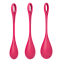 Набор вагинальных шариков Satisfyer Yoni Power 1, красный