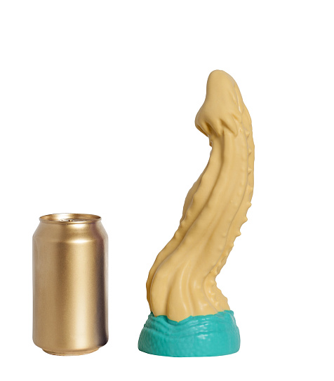 Изогнутый необычный фаллоимитатор Песчаная Змея - Medium, 20 см