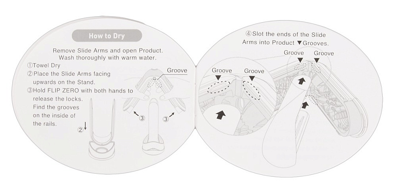 Мастурбатор Tenga Flip Zero, белый