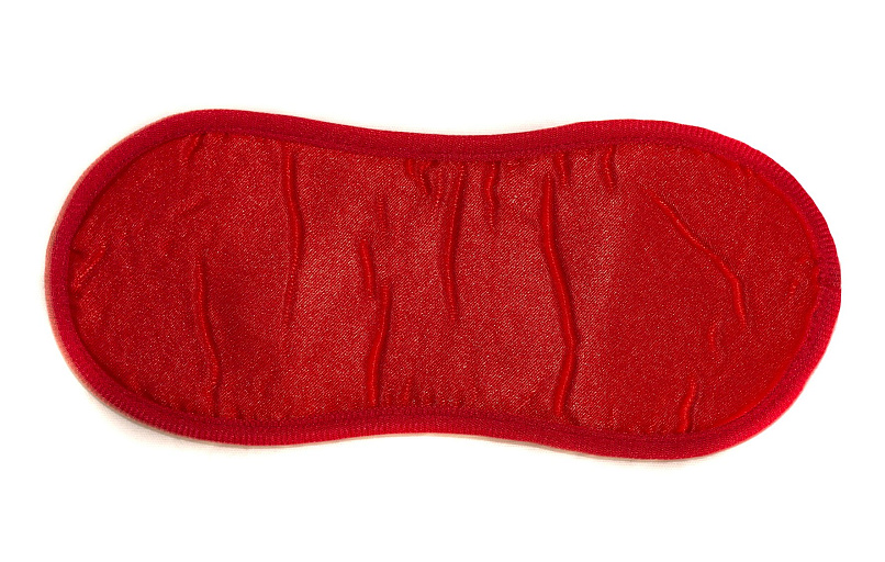 Маска на глаза Lola Toys Bondage Love Mask, красная