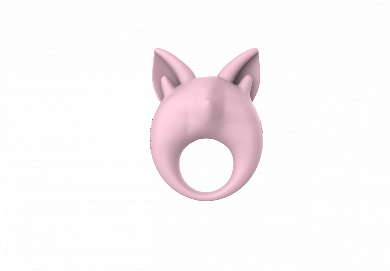 Эрекционное кольцо с вибрацией Lola Games MiMi Animals Kitten Kiki, нежно-розовое Эрекционное кольцо с вибрацией Lola Games MiMi Animals Kitten Kiki, нежно-розовое
