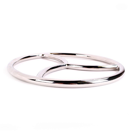 Металлическое кольцо Shibari Ring Tri из нержавеющей стали