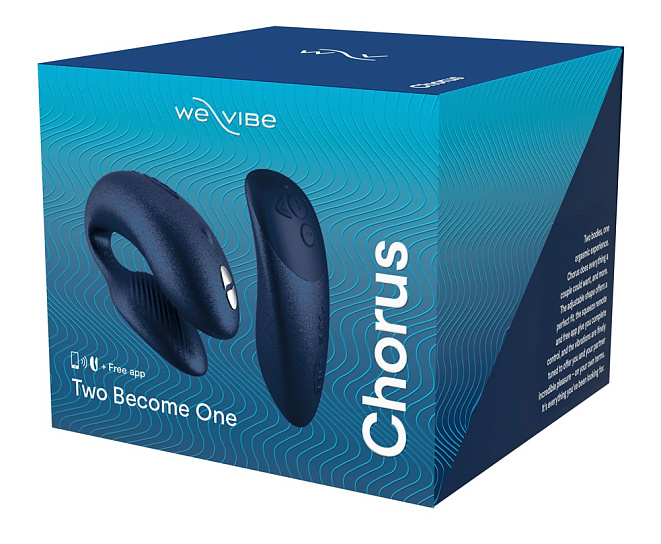 Вибратор для пар We-Vibe Chorus Cosmic, синий