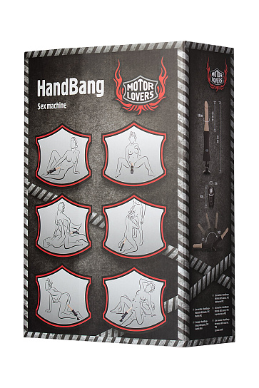 Поршневая секс-машина HandBang с насадкой, ToyFa