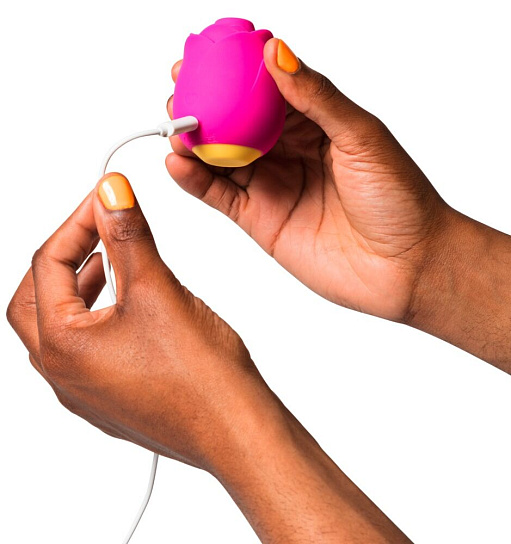 Вакуумно-волновой стимулятор в виде розы Romp Suction Rose