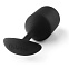 Черный анальный плаг B-vibe Snug Plug 4