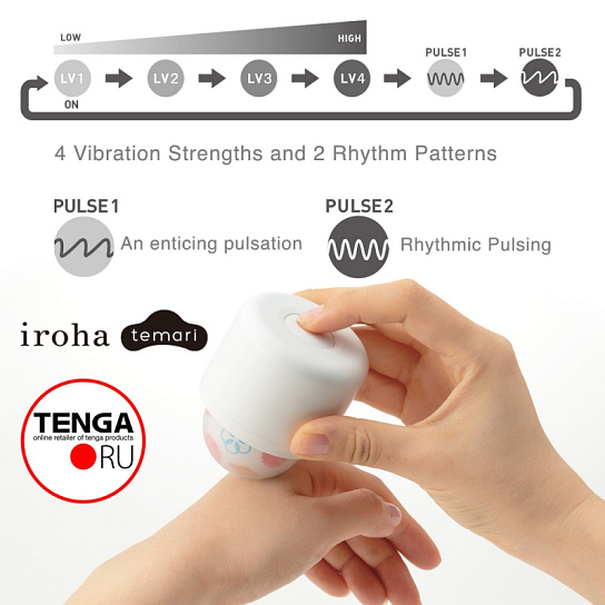 Вибромассажер IROHA Temari Hana